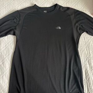 Long Sleeve Black Mens North Face Shirt